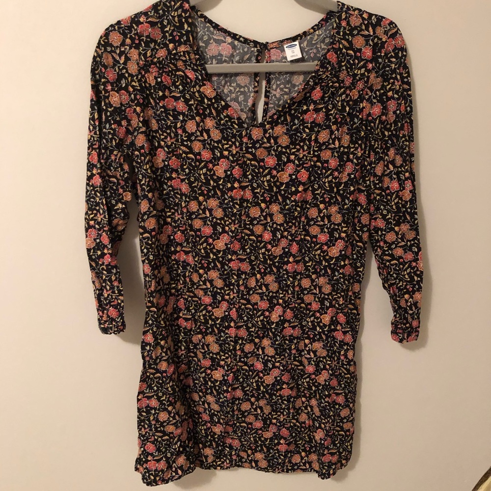 Black Floral Dress
